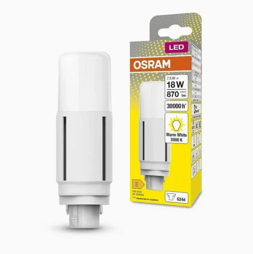 Osram Dulux G24D 7,5 Watt 3000 Kelvin 870 Lumen