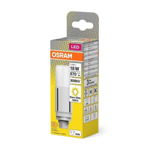 Osram Dulux G24D 7,5 Watt 3000 Kelvin 870 Lumen