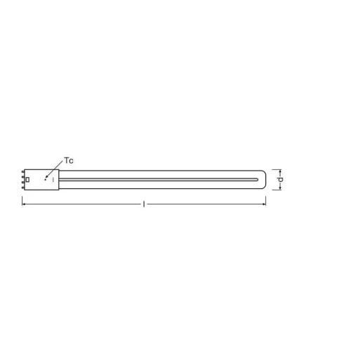 Osram Dulux Led 2G11 18 Watt 3000 Kelvin 2070 Lumen