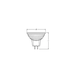 Osram Led Star Gu5.3 4,3 Watt 2700 Kelvin 396 Lumen