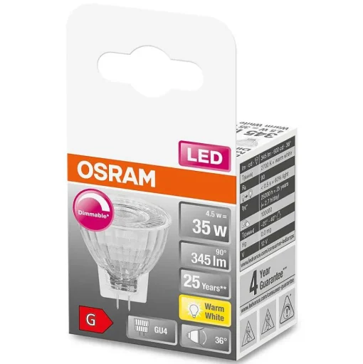 Osram Led Superstar Gu4 4,5 Watt 2700 Kelvin 345 Lumen
