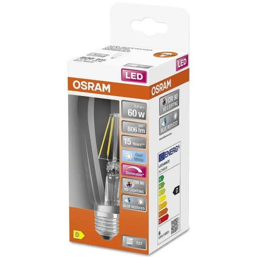 Osram Superstar Led E27 5,8 Watt 4000 Kelvin 806 Lumen
