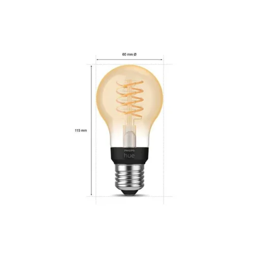 Philips Hue E27 Led 7 Watts 2100 Kelvin 550 Lumens