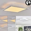 Plafonnier 30 Cm Valmanya Led Blanc, 1 Lumiere
