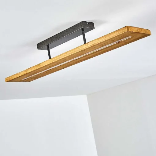 Plafonnier Adak Led Gris, 1 Lumiere
