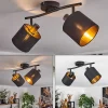 Plafonnier Alsen Noir, 2 Lumieres