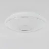 Plafonnier Auxerre Led Blanc, 2 Lumieres, Telecommandes, Changeur De Couleurs