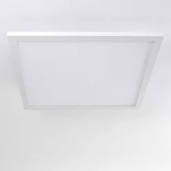 Plafonnier Bankura Led Blanc, 1 Lumiere, Telecommandes, Changeur De Couleurs