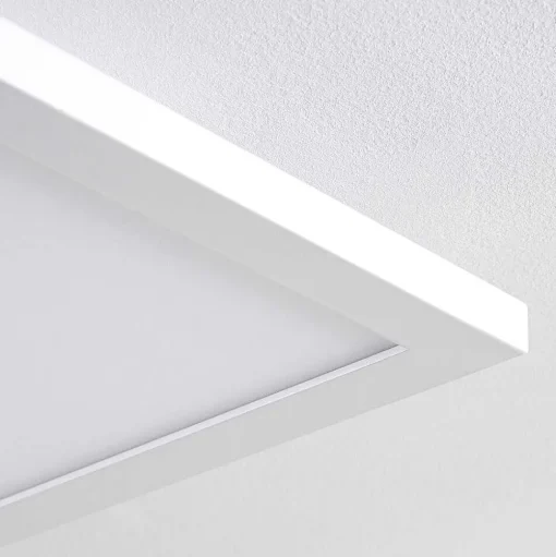 Plafonnier Bankura Led Blanc, 1 Lumiere, Telecommandes, Changeur De Couleurs