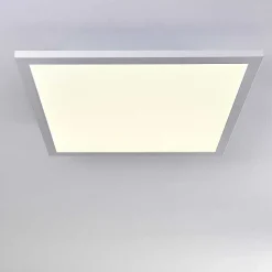 Plafonnier Bankura Led Blanc, 1 Lumiere, Telecommandes, Changeur De Couleurs