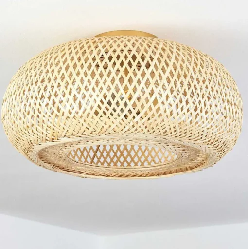 Plafonnier Bauro Ecru, 2 Lumieres