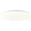 Plafonnier Brilliant Heddy Led Blanc, 1 Lumiere, Telecommandes, Changeur De Couleurs