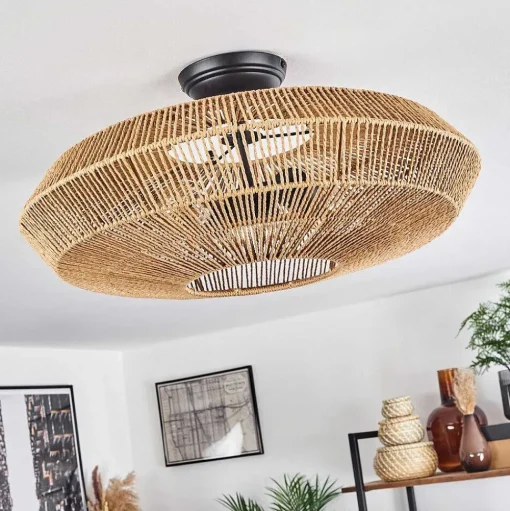 Plafonnier Cassano Ecru, 2 Lumieres