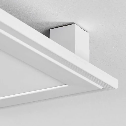Plafonnier Crum Led Blanc, 1 Lumiere, Telecommandes
