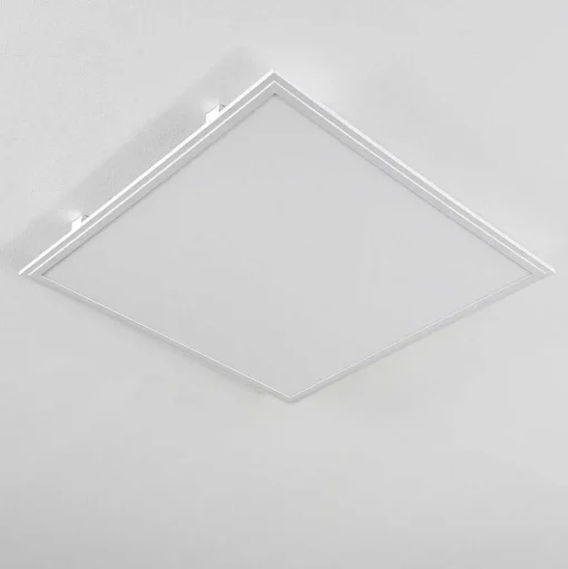 Plafonnier Crum Led Blanc, 1 Lumiere, Telecommandes