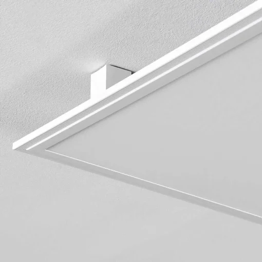 Plafonnier Crum Led Blanc, 1 Lumiere, Telecommandes