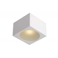 Plafonnier D'Exterieur Lucide Lily Blanc, 1 Lumiere