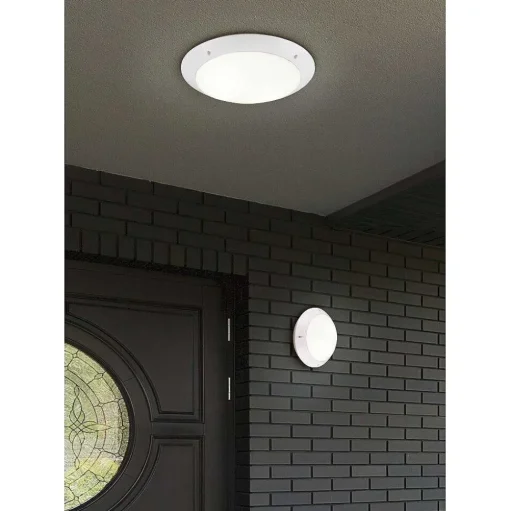 Plafonnier D'Exterieur Reality Camaro Blanc, 1 Lumiere