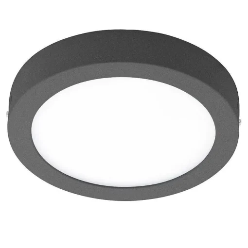 Plafonnier Eglo Argolis Led Anthracite, 1 Lumiere