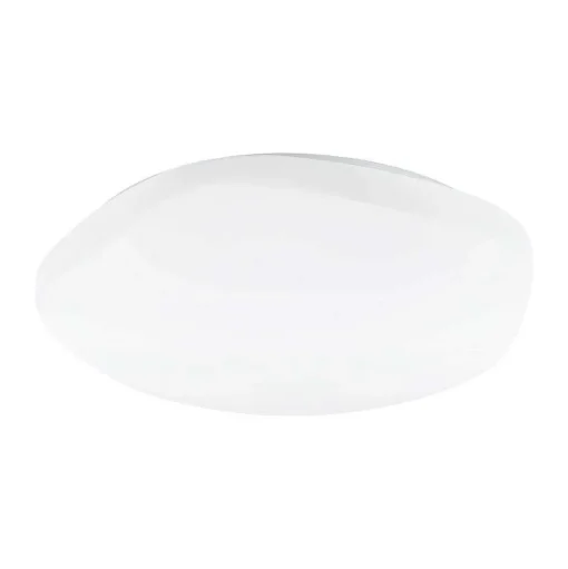 Plafonnier Eglo Connect Totari-C Led Blanc, 1 Lumiere, Telecommandes