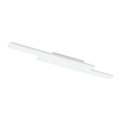 Plafonnier Eglo Saliteras-Z Led Blanc, 2 Lumieres, Changeur De Couleurs