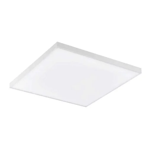 Plafonnier Eglo Turcona-Z Led Blanc, 1 Lumiere, Changeur De Couleurs
