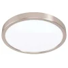 Plafonnier Eglo-Leuchten Fueva-Z Led Nickel Mat, 1 Lumiere