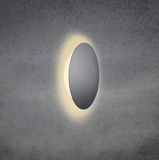 Plafonnier Escale Blade Led Gris, 1 Lumiere