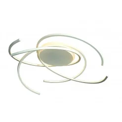 Plafonnier Escale Space Led Blanc, 1 Lumiere