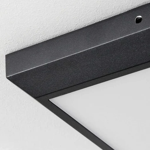 Plafonnier Exterieur Alkmaar Led Anthracite, 1 Lumiere
