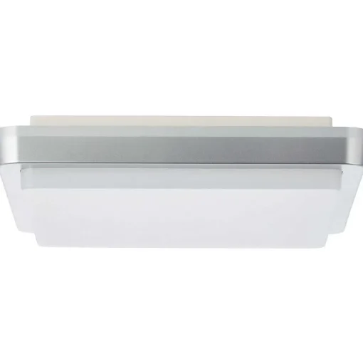 Plafonnier Exterieur Brilliant Devora Led Argente, 1 Lumiere