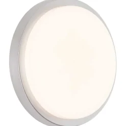 Plafonnier Exterieur Brilliant Devora Led Argente, 1 Lumiere