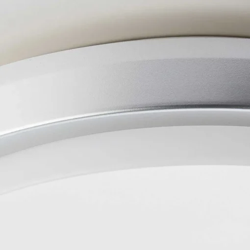 Plafonnier Exterieur Brilliant Devora Led Argente, 1 Lumiere