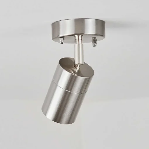 Plafonnier Exterieur Corneda Acier Inoxydable, 1 Lumiere
