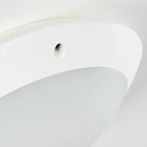 Plafonnier Exterieur Grafton Blanc, 1 Lumiere