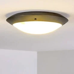 Plafonnier Exterieur Grafton Anthracite, 2 Lumieres