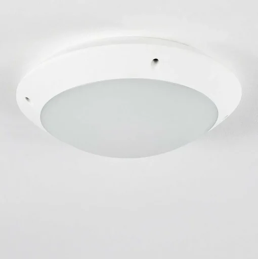 Plafonnier Exterieur Grafton Blanc, 1 Lumiere