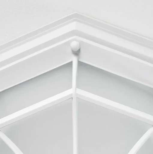 Plafonnier Exterieur Ibacache Blanc, 1 Lumiere