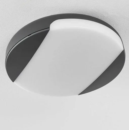 Plafonnier Exterieur Joserand Led Anthracite, 1 Lumiere