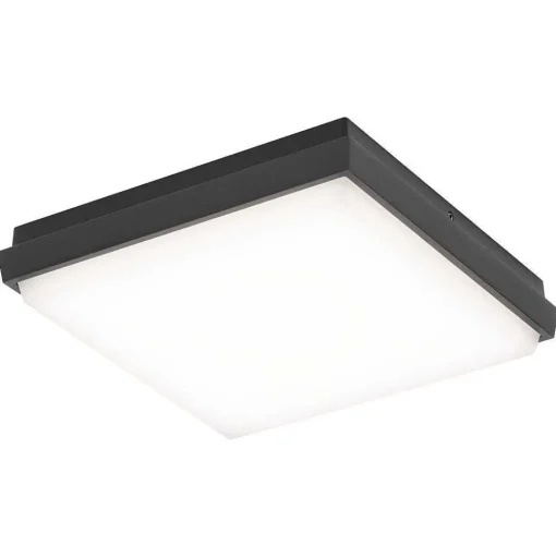Plafonnier Exterieur Lcd Typ 5060 Led Noir, 1 Lumiere