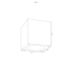Plafonnier Exterieur Lcd 5029 Led Blanc, 1 Lumiere