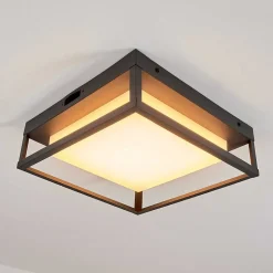 Plafonnier Exterieur Nonza Led Anthracite, 1 Lumiere