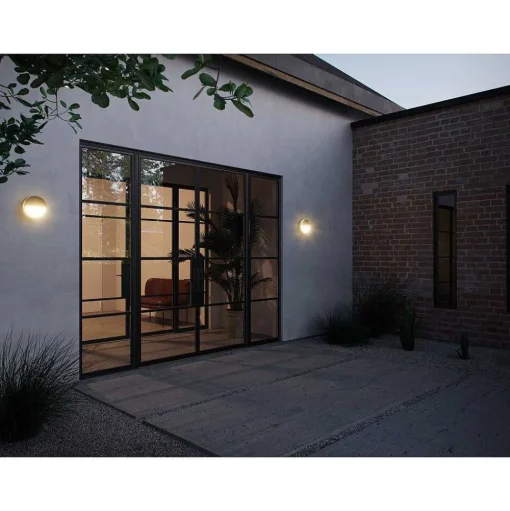Plafonnier Exterieur Nordlux Ava Led Noir, 1 Lumiere