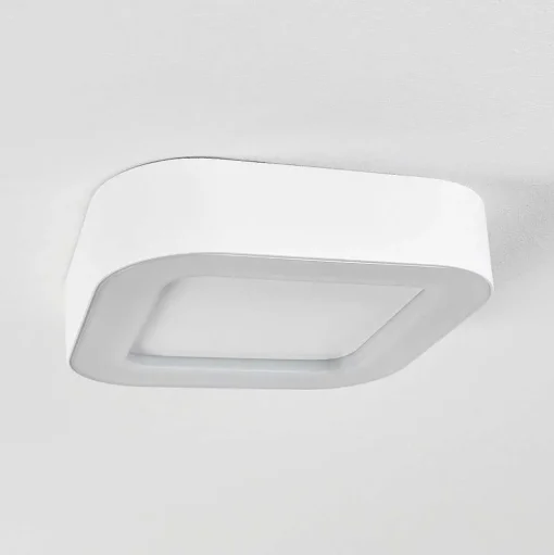 Plafonnier Exterieur Paleroo Led Blanc, 1 Lumiere