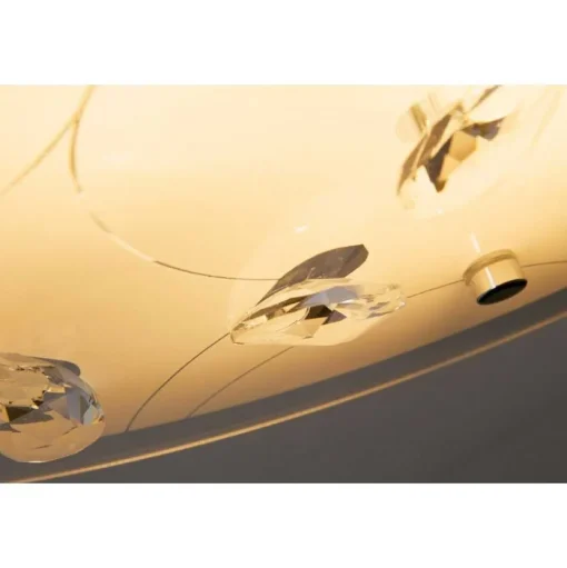 Plafonnier 2Flg. Blanc, 2 Lumieres