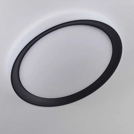Plafonnier Gladstone Led Noir, Blanc, 1 Lumiere, Telecommandes