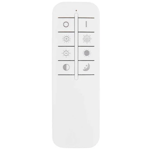 Plafonnier Globo Brienna Led Blanc, 1 Lumiere, Telecommandes