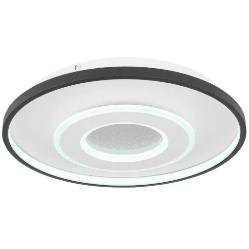 Plafonnier Globo Brienna Led Blanc, 1 Lumiere, Telecommandes