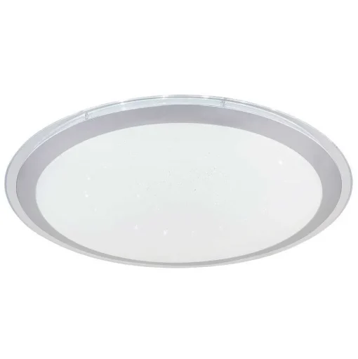 Plafonnier Globo Carry Led Blanc, 1 Lumiere, Telecommandes, Changeur De Couleurs