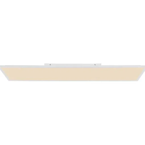 Plafonnier Globo Doro Led Blanc, 2 Lumieres, Telecommandes, Changeur De Couleurs